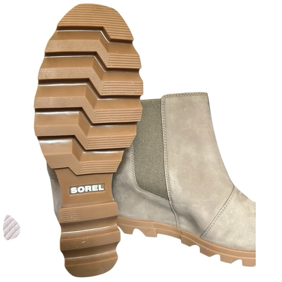 ❤️ Sorel Women's JOAN OF ARCTIC™ III Wedge Chelsea Boots Tan ❤️ NWT size 10 - Picture 8 of 9